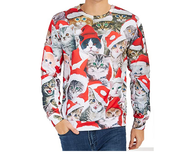 InfiniCATS Ugly Christmas Sweater