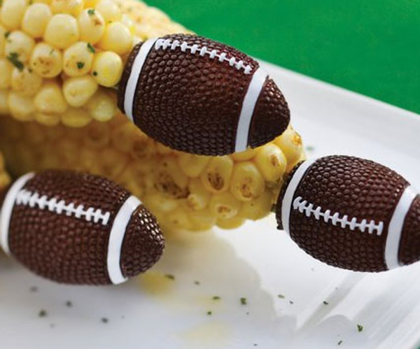 Football Shaped Corn Holder