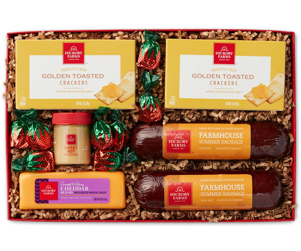 Hickory Farms Sausage & Cheese Medium Gift Box