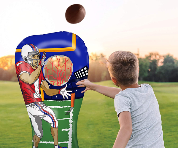 Inflatable Football Toss Target Party Game