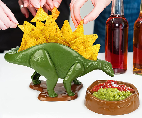 NACHOsaurus Dip and Snack Dish Set