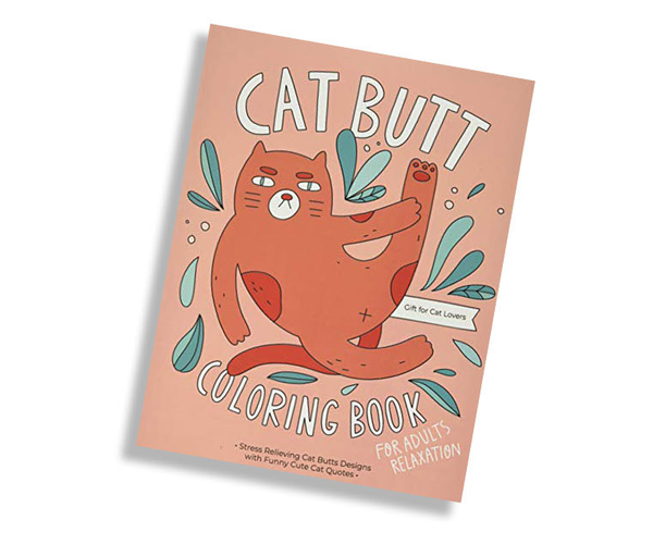 Cat Butt Coloring Book
