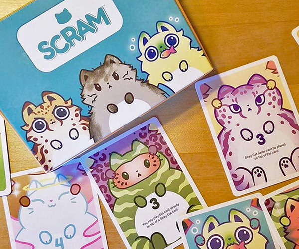 Scram Cat Card Game