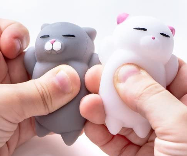 Squish and Squeeze Silicone Kawaii Kitties
