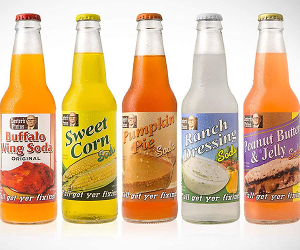 Strange Flavored Soda