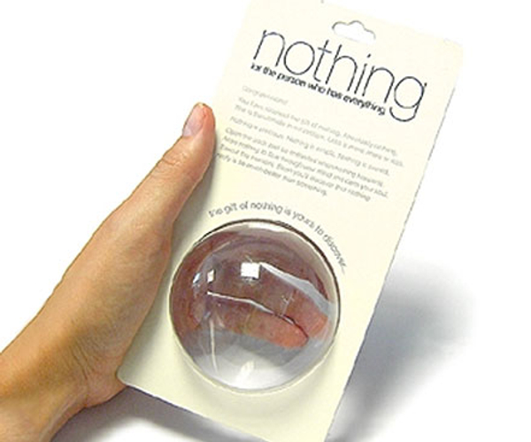 The Gift of Nothing