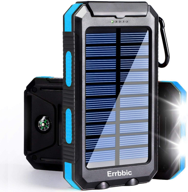 Waterproof Solar Powered Portable Charger