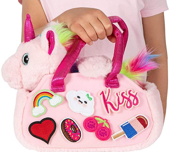 Design Your Own Unicorn Plush Bag