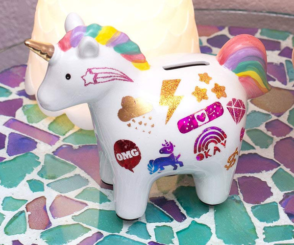 Make Your Own Unicorn Piggy Bank Kit