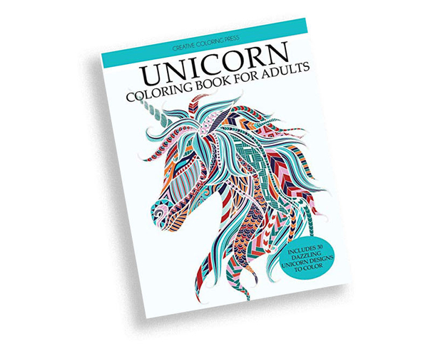 Unicorn Adult Coloring Book