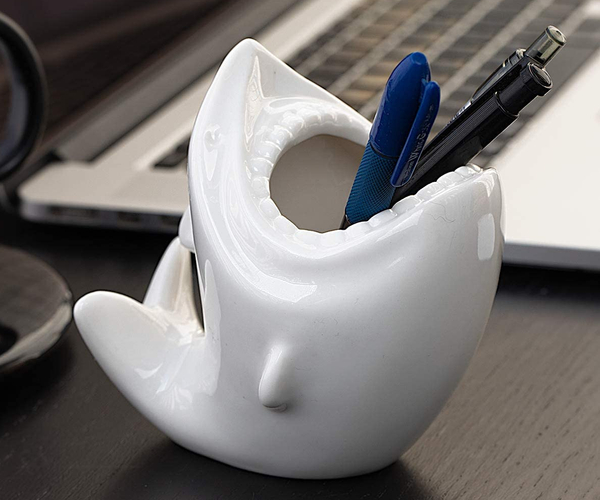 Shark Shaped Pencil Cup
