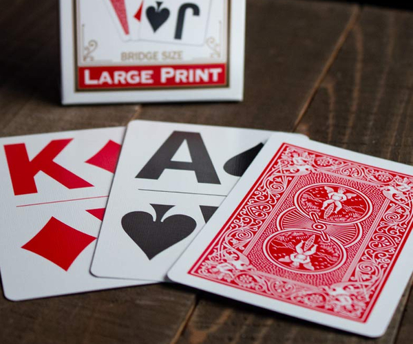 Large Print Playing Cards