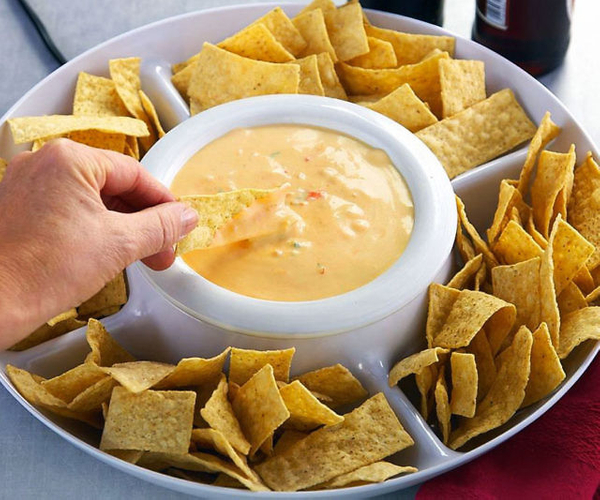 Heated Chip and Dip Tray