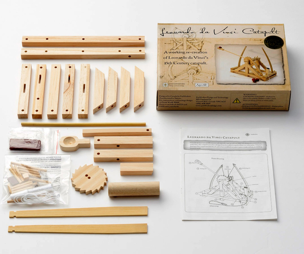 Leonardo da Vinci DIY Catapult Kit