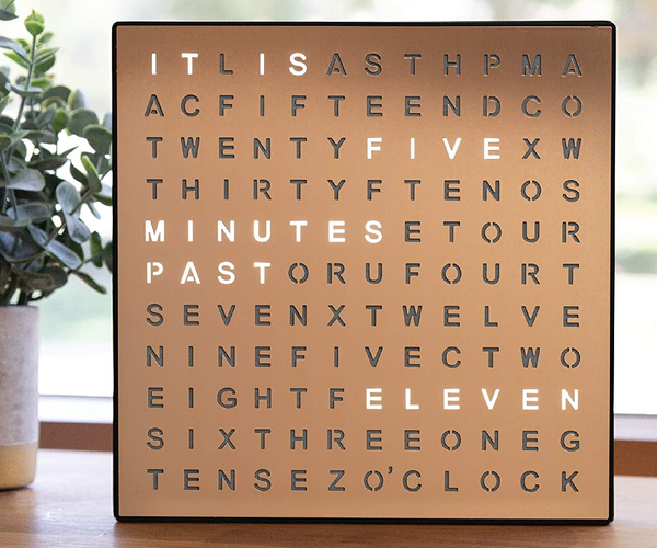 Light Up Word Clock