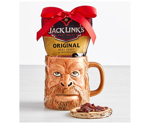 Jack Link's Sasquatch Bigfoot Face Mug Gift Set