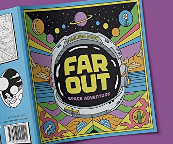Far Out Space Adventure Coloring Book