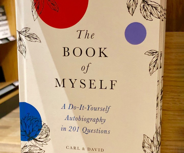 The Book Of Myself DIY Autography