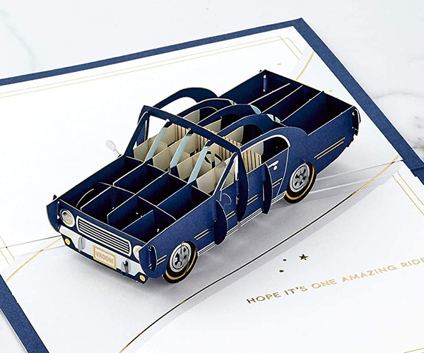 Classic Car Birthday Card