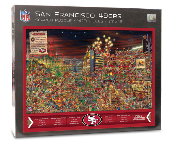 Puzzle of His Favorite Sports Team