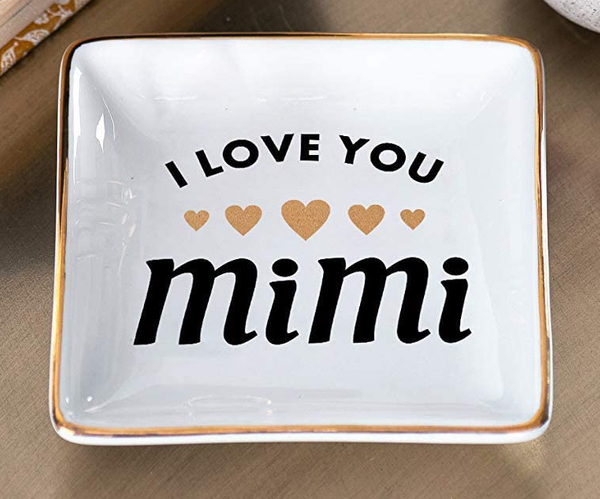 I Love You Mimi Jewelry Dish