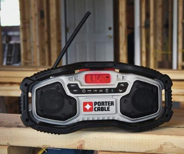 Heavy-Duty Bluetooth Speaker and Radio