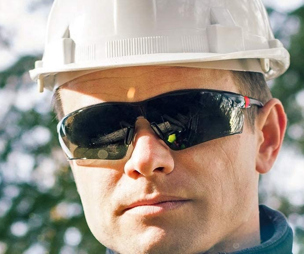 Wraparound Sport Safety Glasses