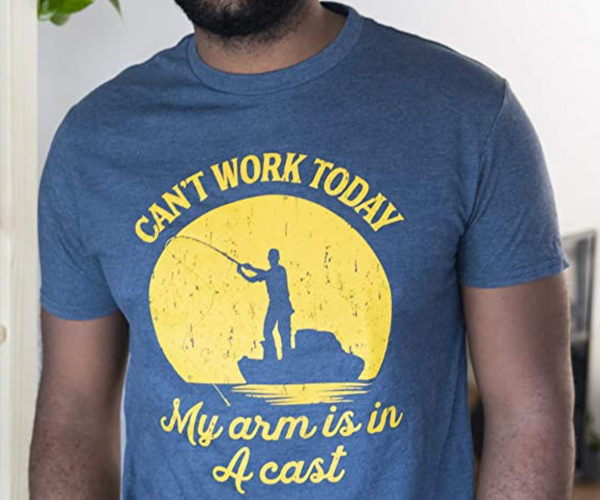 Can't Work Today, My Arm is in a Cast T-Shirt