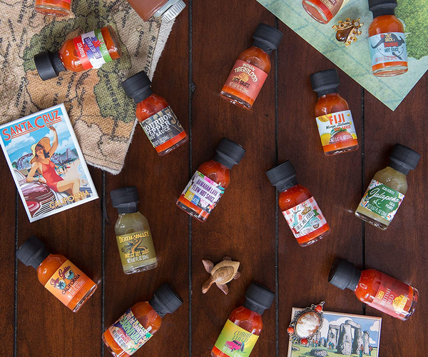 Flavors of the World Hot Sauce Sampler Kit