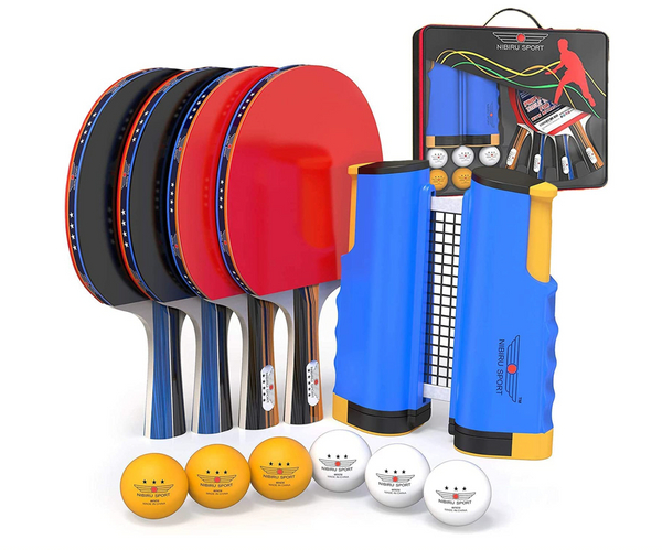 PingPong Paddle Set with Net