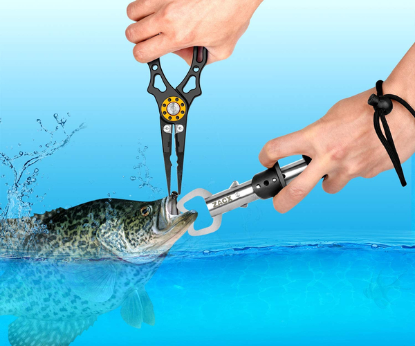 Fishing Plier and Gripper Set