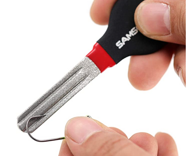 Lure Sharpening Tool Keychain