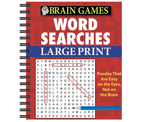 Brain Games Large Print Activity Book
