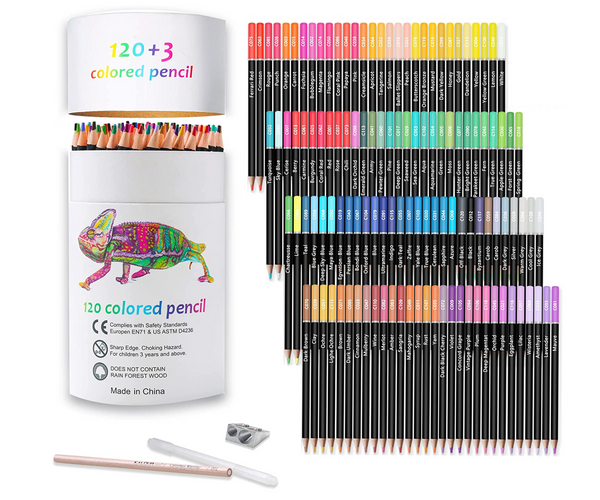 Colored Pencil Set wtih Sharpener