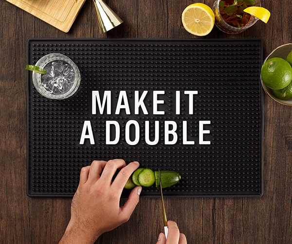 Make It A Double Bar Mat