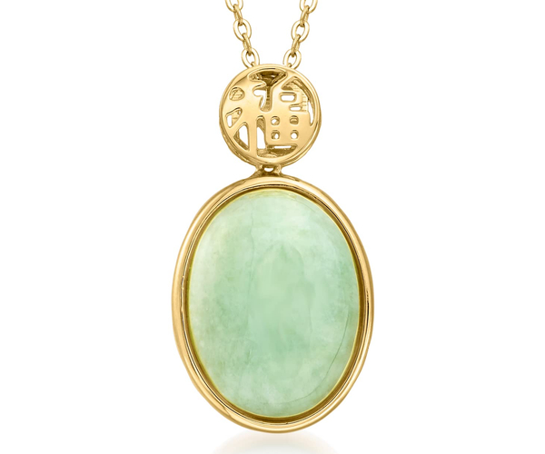 Jade Good Fortune Pendant