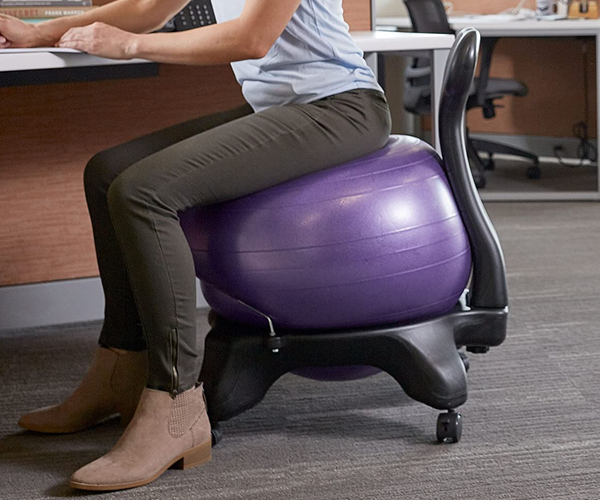 Balance Ball Ergonomic Chair