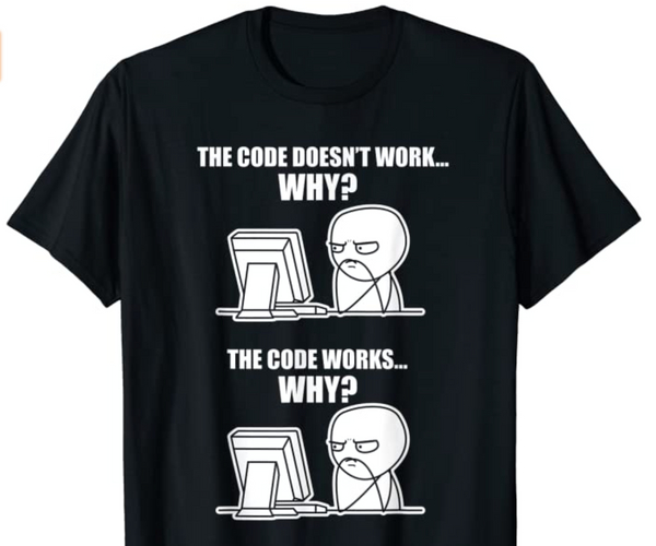 XKCD Funny Programmer Shirt