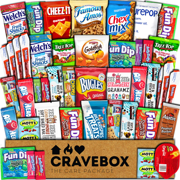 Ultimate Car Snacks Care Package