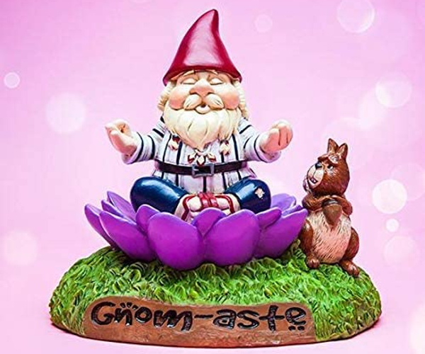 Gnomaste Meditating Gnome