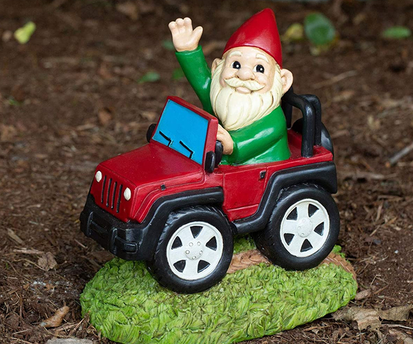 Offroading Gnome