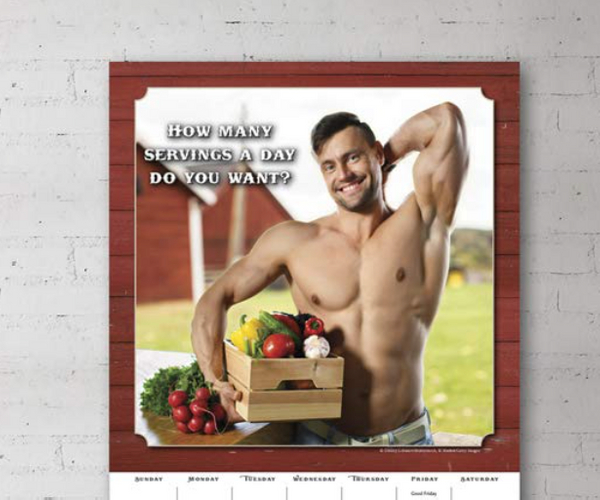 Farmer to Table Fresh Hunks Calendar