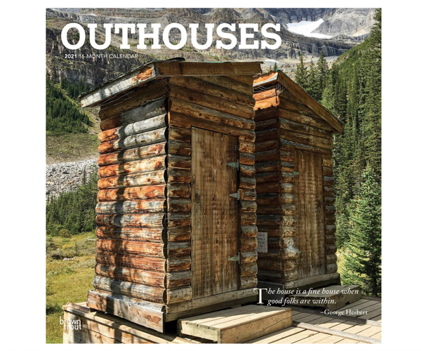 Outhouses Yearly Funny Calendar