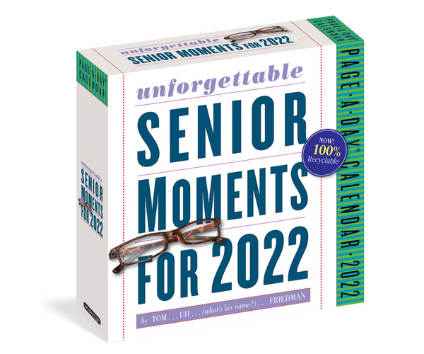 Unforgettale Senior Moments Funny Calendar