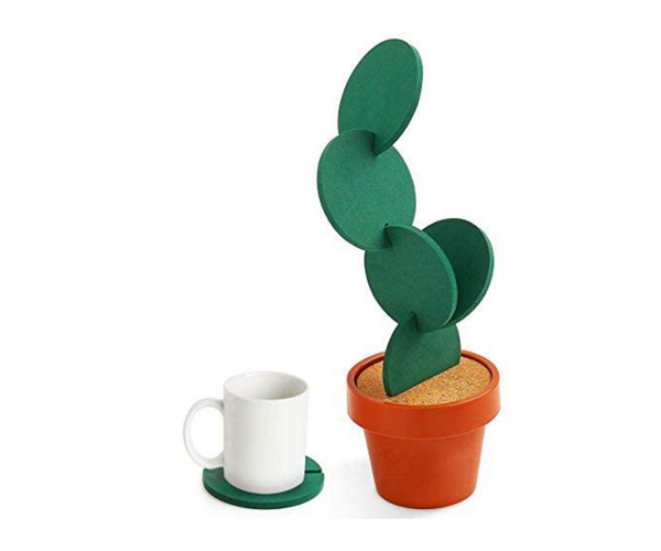 Cactus Coaster Holder