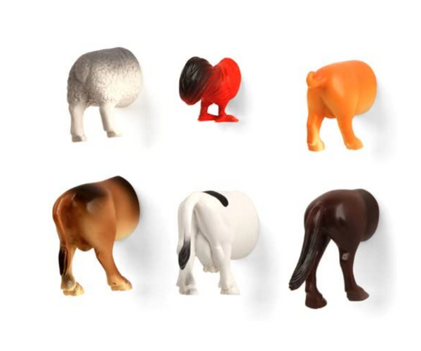 Farm Animal Butt Magnets