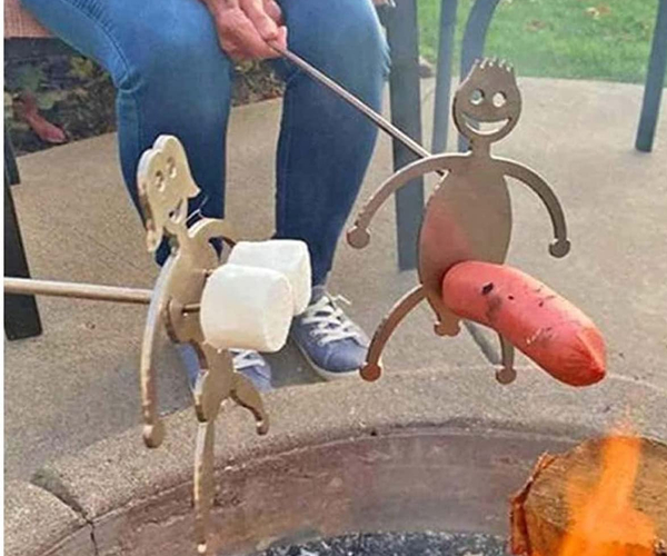 Naughty Barbecue Forks
