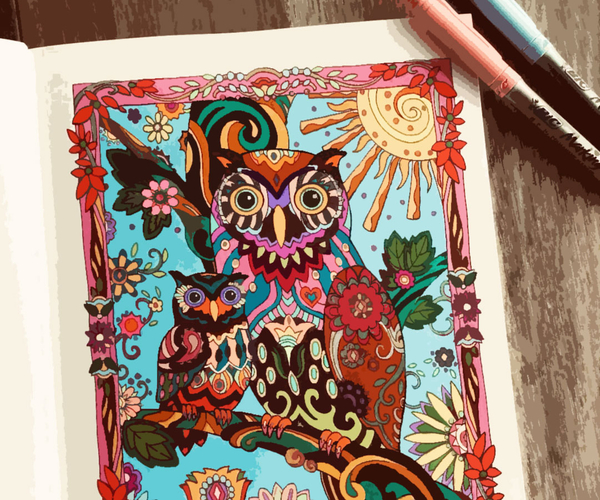 21 Fantastic Adult Coloring Books That'll Help You De-stress And Explore Your Creative Side