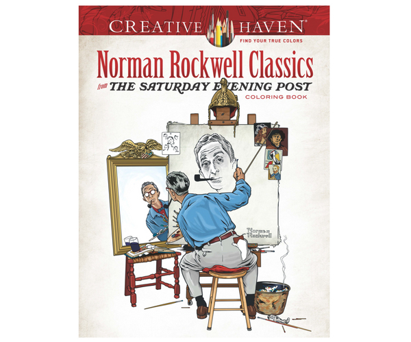 Norman Rockwell Classics Adult Coloring Book