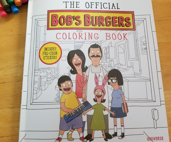 The Official Bob's Burgers Coloring Book